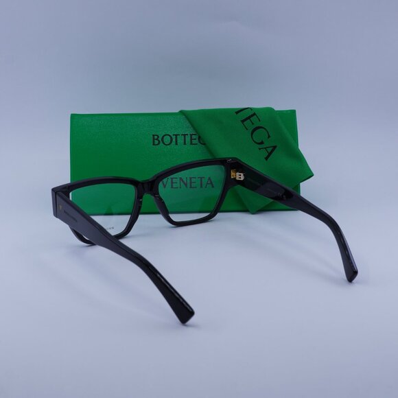 Bottega Veneta BV1288O 001 Cat Eye Eyeglasses 55mm – Black - Picture 6 of 10